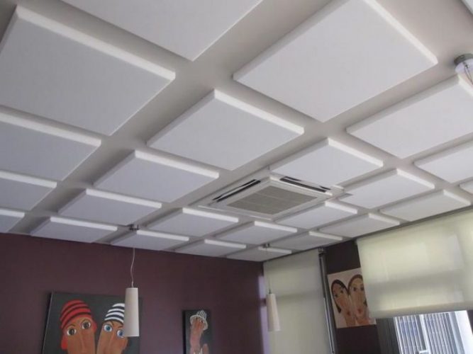 Suspended Ceiling Tiles For Alternative Basement Ceiling