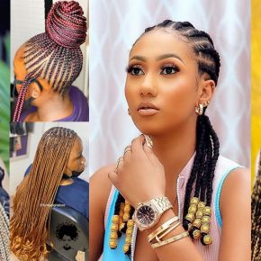 42 Ghana Hair Braids that Can Form Any Shape