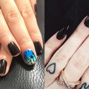 50 Amazing Black Nail Designs You Are Sure to Love