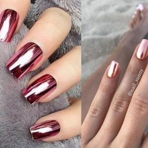 84 Eye-Catching Chrome Nails You Will Love
