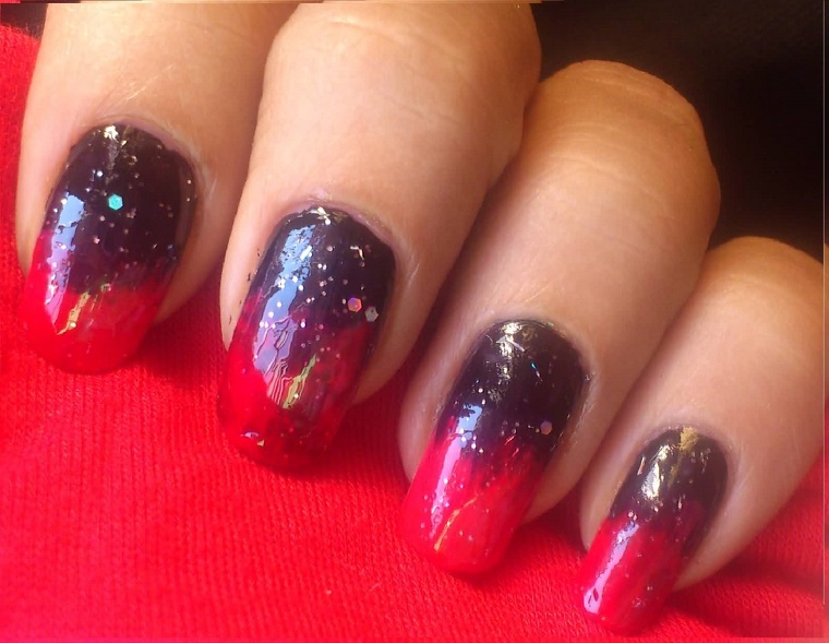 gel-manicure-idea-brown-red