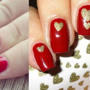 Red nails - Lots of ideas to choose the New Year's manicure!
