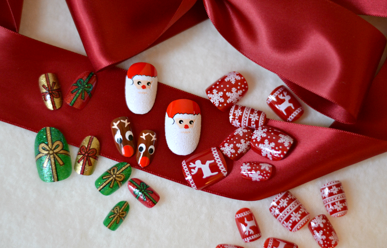Christmas nails-ideas-theme