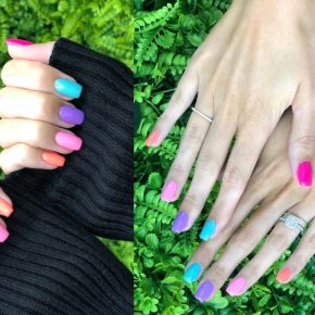 Fabulous Multicolored Nails Summer In Season 2022