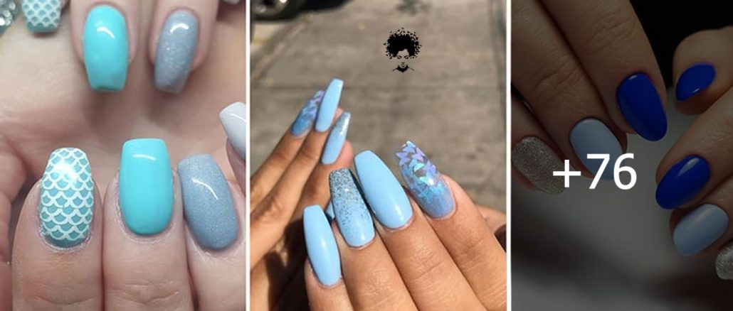 3. Baby Blue Nail Art Ideas - wide 8