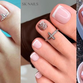 86 Trendy French Tip Toe Nail Art Designs for Summer 2022