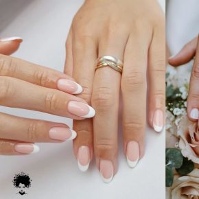 The 2022 Delicate And Romantic Bridal Nails, Including Colored Enamels, Decorations And Shapes!