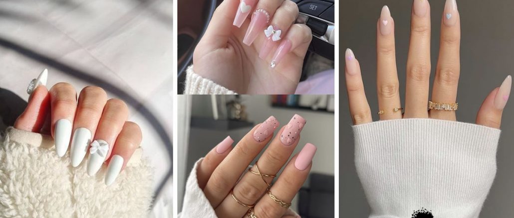 32 Cute Coquette Aesthetic Nails You Need To See!