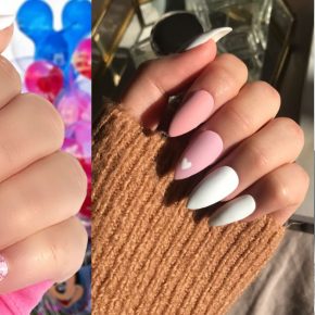 43 Pink and White Nail Design Ideas for 2022