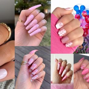 53 Cute Pink Nail Designs That Go With Every Outfit