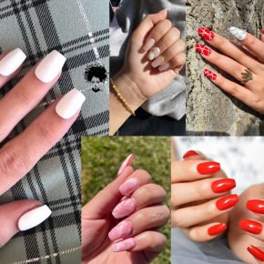 53 Short Coffin Nail Design Ideas That are Trending in 2022