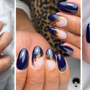 55 Gorgeous Navy Blue Nails For An Elegant Pop Of Color