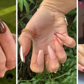 64 Trending Brown French Nail Designs in 2022 That You Need To See