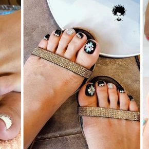 89 Fashionable Toe Nail Designs To Try In 2022