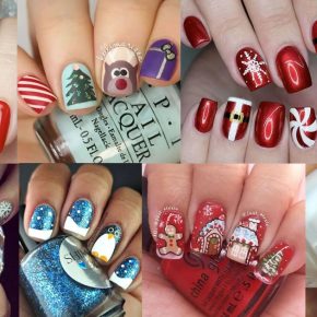 93 Unique and Cute Nail Design Ideas that are Perfect for Christmas