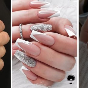 100 Photos: Interesting French Tip Nails For A Super Trendy Manicure