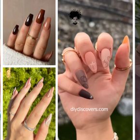 78 of the Most Stylish Brown Ombre Nail Design Ideas for 2022