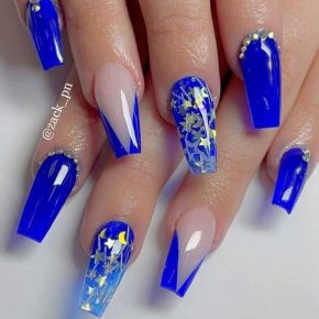 68 Best Ideas for 【Nails】 Blue Acrylic Nails 💅💙