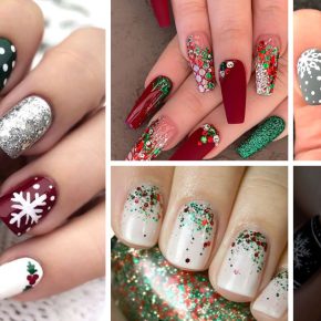 109 Photos: Festive and easy Christmas nail art designs you must try