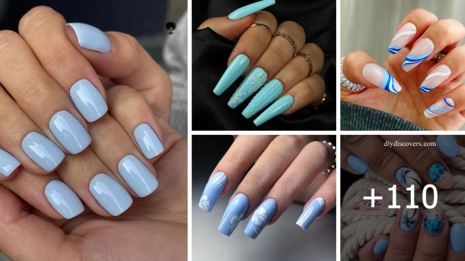 4. Sweet Baby Blue Nail Designs - wide 5