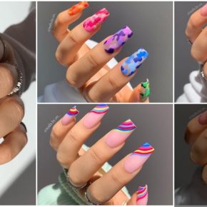 20+ Cool Ideas of 【Colored Nails】 Manicure 💅