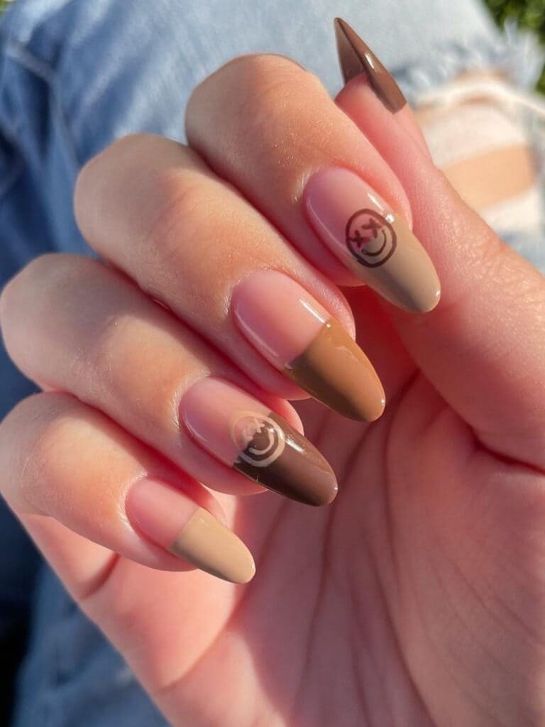 57 Trendy Brown Nail Designs & Ideas to Try