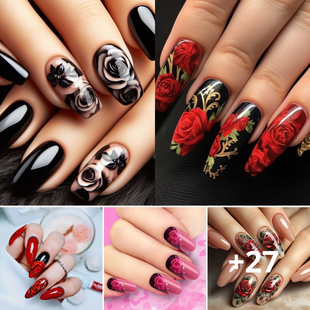 Gorgeoυs Rose Nail Art Designs – How To Make Perfect Ones?